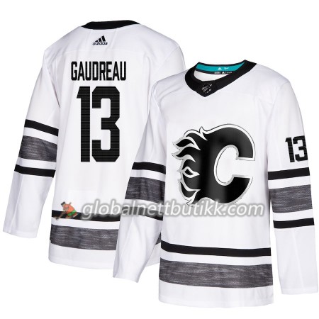 Calgary Flames Hockeydrakt Johnny Gaudreau 13 Hvit 2019 NHL All-Star Adidas Authentic - Herre